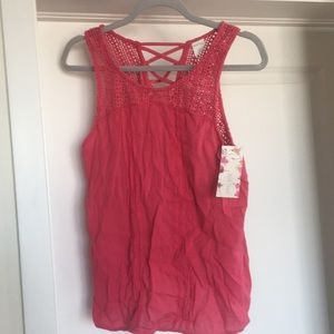 Pink tank - wild pearl